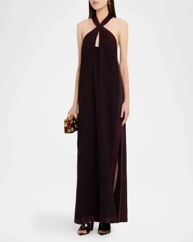 One33 Social Liana Halter Gown | Thumbnail 3