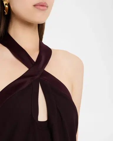 One33 Social Liana Halter Gown | Thumbnail 4