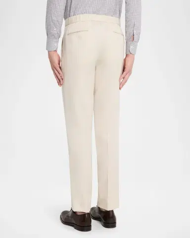 Brioni Men's Mel Wool Trousers | Thumbnail 2
