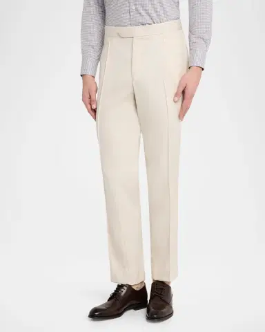 Brioni Men's Mel Wool Trousers | Thumbnail 3