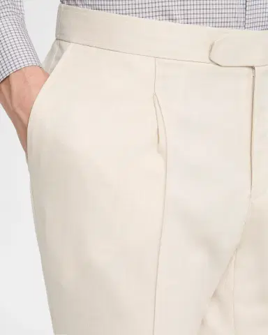 Brioni Men's Mel Wool Trousers | Thumbnail 4
