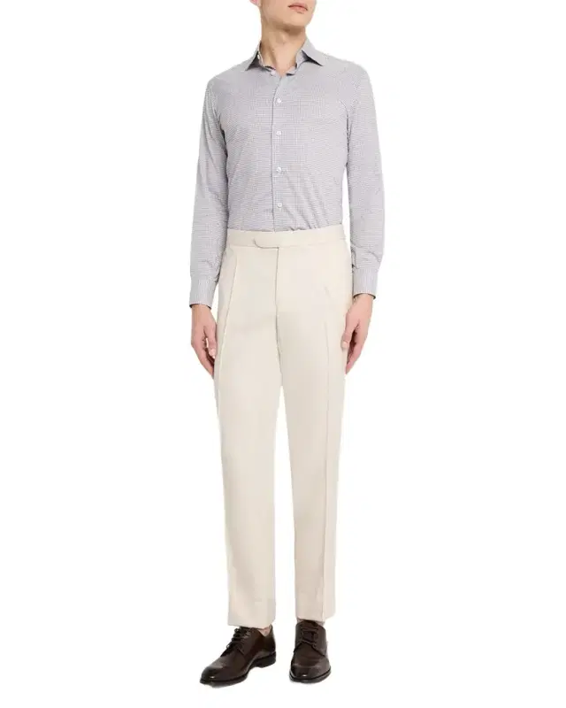 Brioni Men 's Mel Wool Trousers