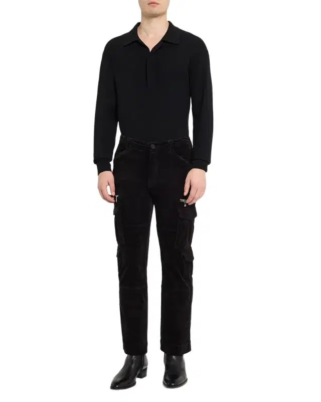 Men's Tactical Needle Corduroy Cargo Pants