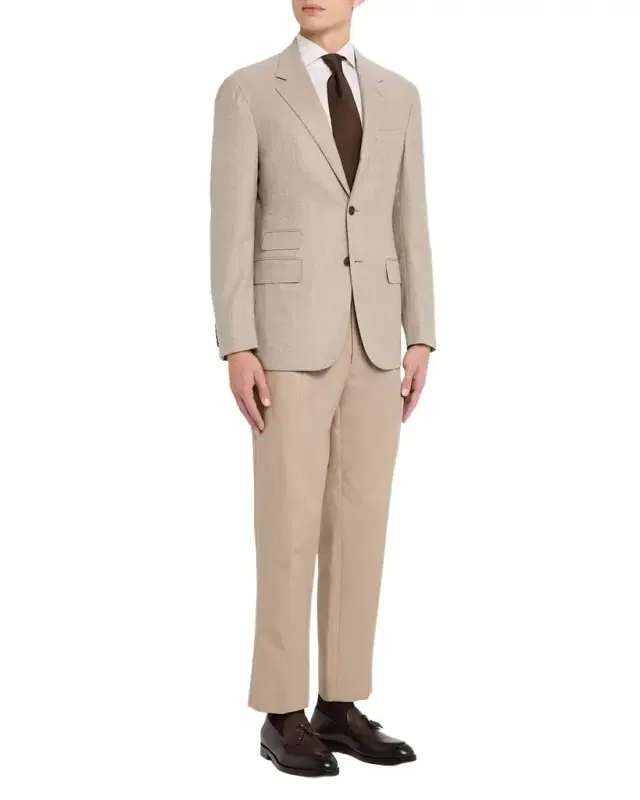 Men 's Wool Herringbone Flannel Sport Coat