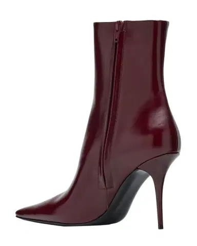 Saint Laurent Ashley Calfskin Stiletto Ankle Booties | Thumbnail 1