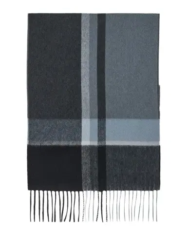 Neiman Marcus Men's Cashmere Exploded Plaid Scarf | Thumbnail 1