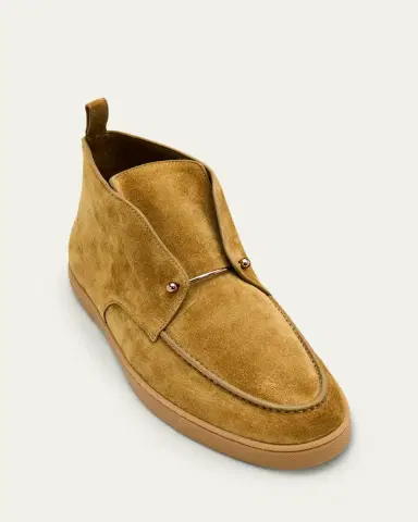 Christian Louboutin Men's Chambeliss Desert Suede Boots | Thumbnail 5