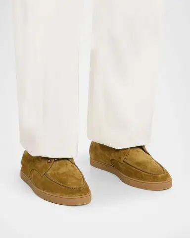 Christian Louboutin Men's Chambeliss Desert Suede Boots | Thumbnail 6