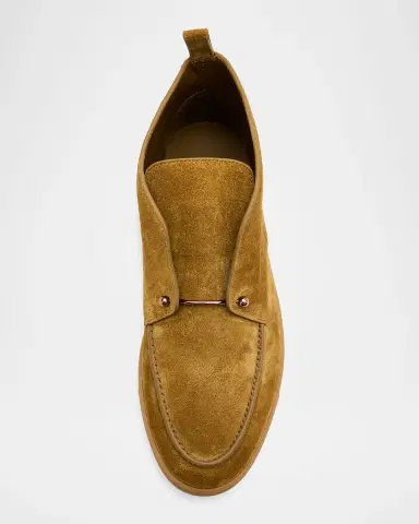 Christian Louboutin Men's Chambeliss Desert Suede Boots | Thumbnail 10