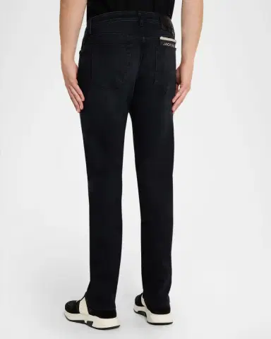 Jacob Cohen Men 's Bard Slim Stretch Black Denim Jeans | Thumbnail 2 Jacob Cohen Men 's Bard Slim Stretch Black Denim Jeans | Thumbnail 2