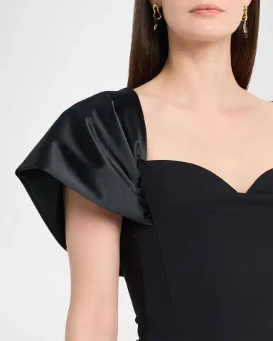Chiara Boni La Petite Robe Silvya Sweetheart Midi Sheath Dress | Thumbnail 4 Chiara Boni La Petite Robe Silvya Sweetheart Midi Sheath Dress | Thumbnail 4