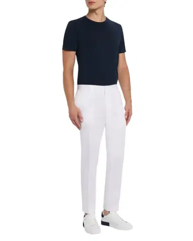Dolce & Gabbana Men's Maiolica Cotton Stretch Pants | Thumbnail 1 Dolce & Gabbana Men's Maiolica Cotton Stretch Pants | Thumbnail 1
