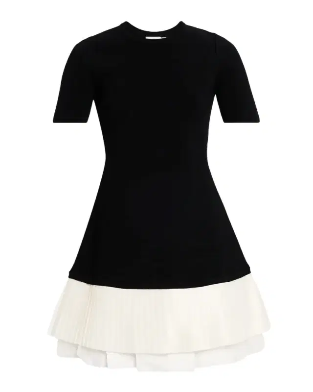 Lorin Taffeta Knit Midi Dress