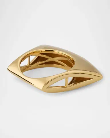 Dries Criel 18K Yellow Gold Lotus Ring | Thumbnail 3