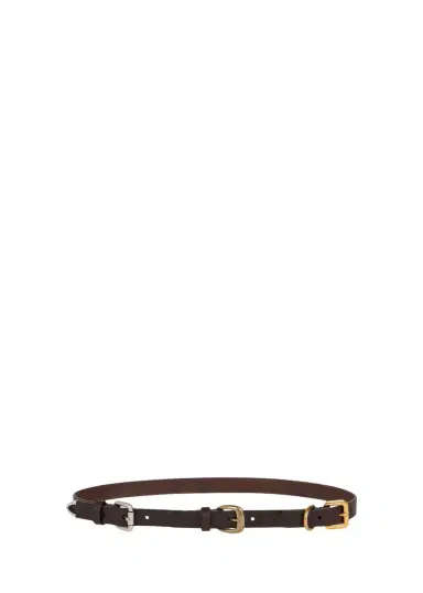 Etro Interchangeable Buckles Leather Belt | Thumbnail 3 Etro Interchangeable Buckles Leather Belt | Thumbnail 3