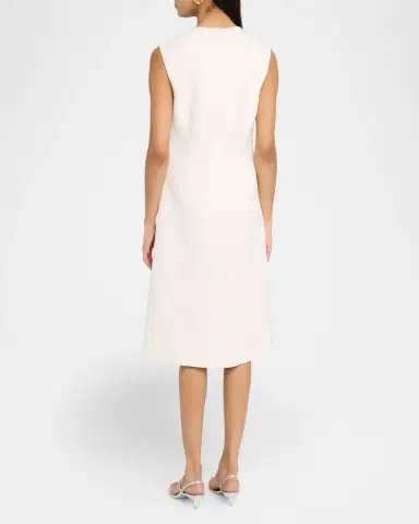 Bibhu Mohapatra Embellished Cady Sleeveless Sheath Dress | Thumbnail 2