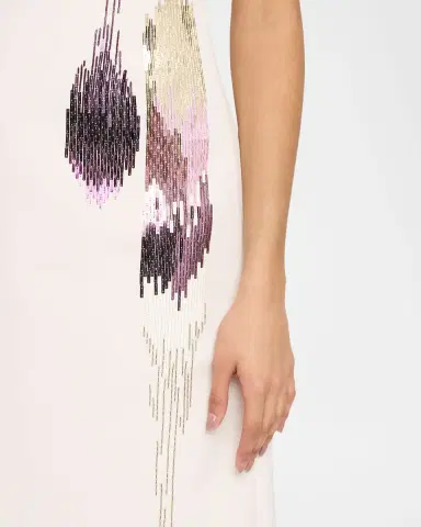 Bibhu Mohapatra Embellished Cady Sleeveless Sheath Dress | Thumbnail 4