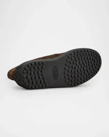 Tod's Men 's Winter Gommino Suede Desert Boots | Thumbnail 6 Tod's Men 's Winter Gommino Suede Desert Boots | Thumbnail 6