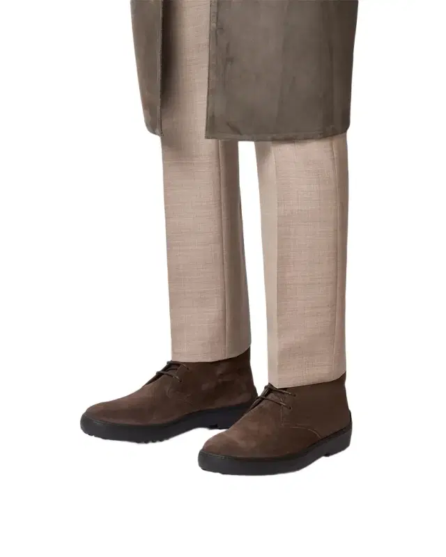 Men 's Winter Gommino Suede Desert Boots