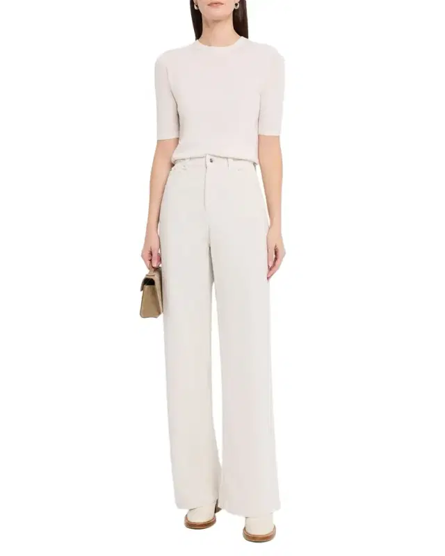 Straight-Leg Corduroy Pants