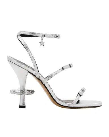 Marc Jacobs The Metallic Leather Daisy Sandals | Thumbnail 1