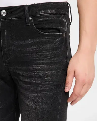 RTA Men's Clayton Skinny Jeans in Graphite Fade | Thumbnail 4 RTA Men's Clayton Skinny Jeans in Graphite Fade | Thumbnail 4