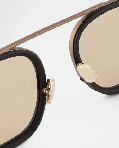 Zegna Men's Orizzonte Metal Square Sunglasses | Thumbnail 7 Zegna Men's Orizzonte Metal Square Sunglasses | Thumbnail 7