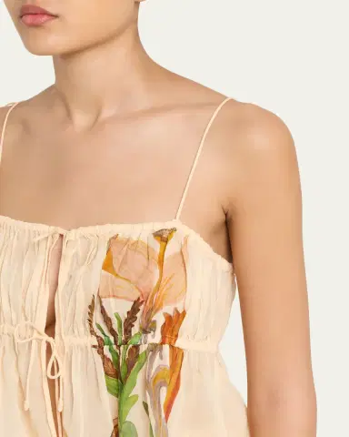 Ulla Johnson Water Blossoms Tallulah Coverup Top | Thumbnail 5 Ulla Johnson Water Blossoms Tallulah Coverup Top | Thumbnail 5