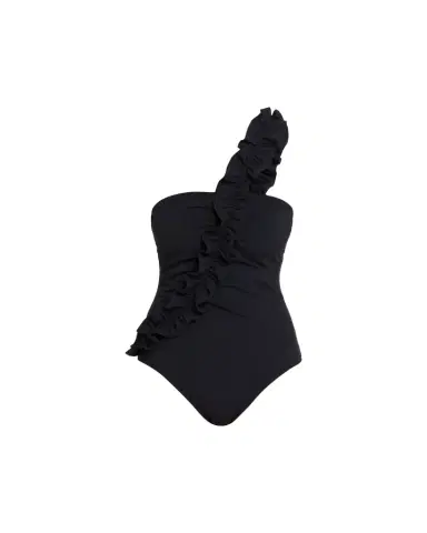 Ulla Johnson Capri Asymmetric One-Piece Swimsuit | Thumbnail 1