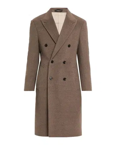 dunhill Men 's Merino Wool Double Face Top Coat | Thumbnail 1 dunhill Men 's Merino Wool Double Face Top Coat | Thumbnail 1