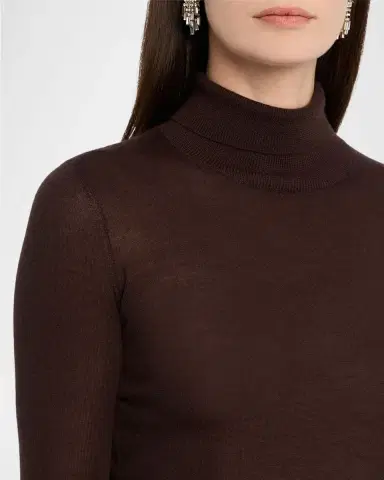 Co Fine Cashmere Slim Turtleneck Sweater | Thumbnail 4