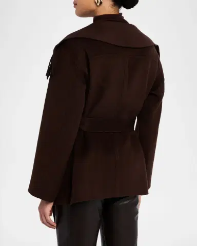 Simkhai Rowen Fringe Wool Jacket | Thumbnail 2