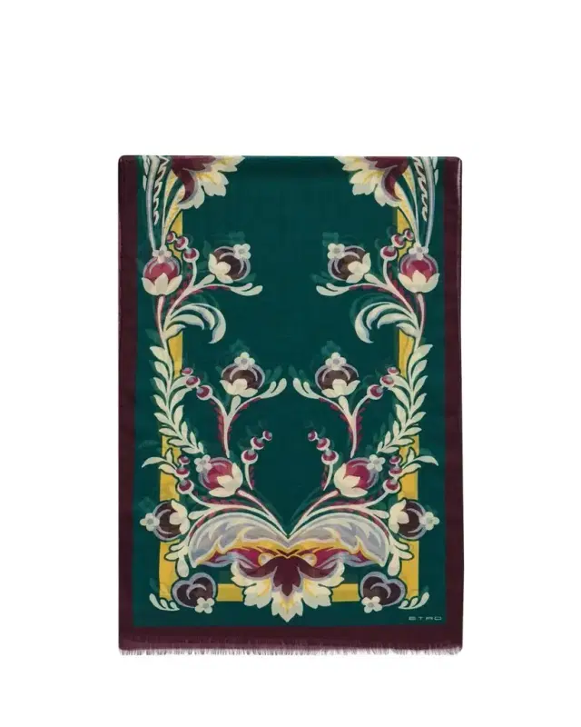 Tosca Cashmere Paisley Scarf