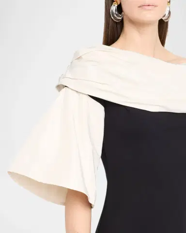 STAUD Harper Off-Shoulder Mini Dress | Thumbnail 5