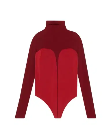 Wolford Corset-Effect Long-Sleeve Bodysuit | Thumbnail 1 Wolford Corset-Effect Long-Sleeve Bodysuit | Thumbnail 1