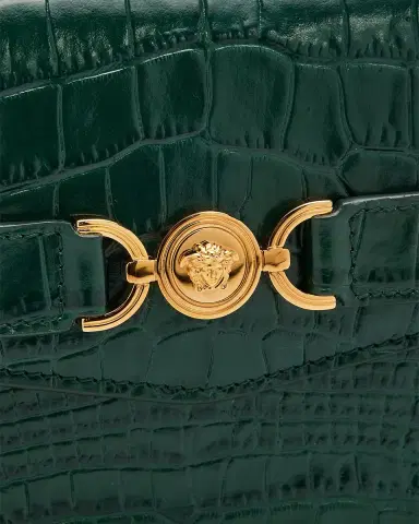 Versace Medusa '95 Croc-Effect Clutch Bag | Thumbnail 5 Versace Medusa '95 Croc-Effect Clutch Bag | Thumbnail 5