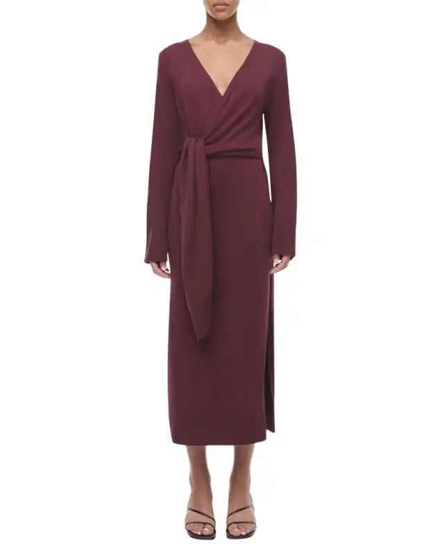 Skyla Cashmere-Blend Wrap Dress Skyla Cashmere-Blend Wrap Dress