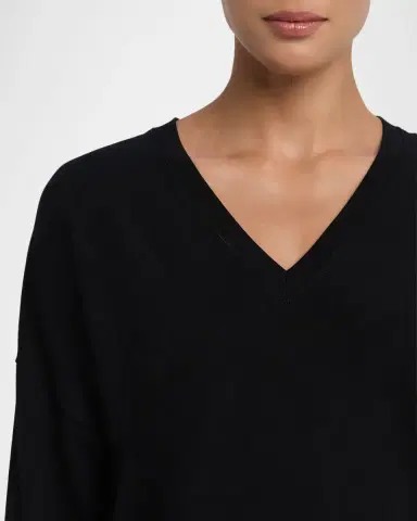 Majestic Filatures French Terry Long-Sleeve Sweater | Thumbnail 4 Majestic Filatures French Terry Long-Sleeve Sweater | Thumbnail 4