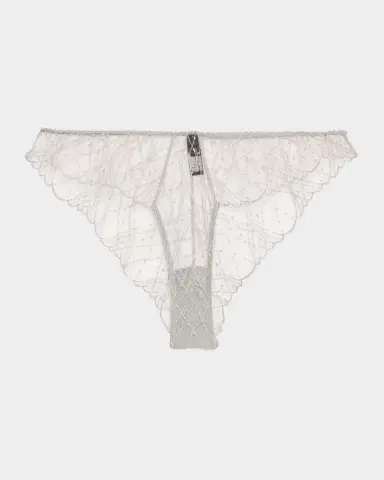 Kiki De Montparnasse A Pois Embroidered Lace Briefs | Thumbnail 3 Kiki De Montparnasse A Pois Embroidered Lace Briefs | Thumbnail 3