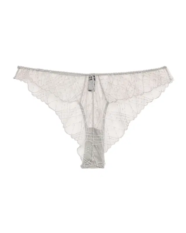 A Pois Embroidered Lace Briefs A Pois Embroidered Lace Briefs