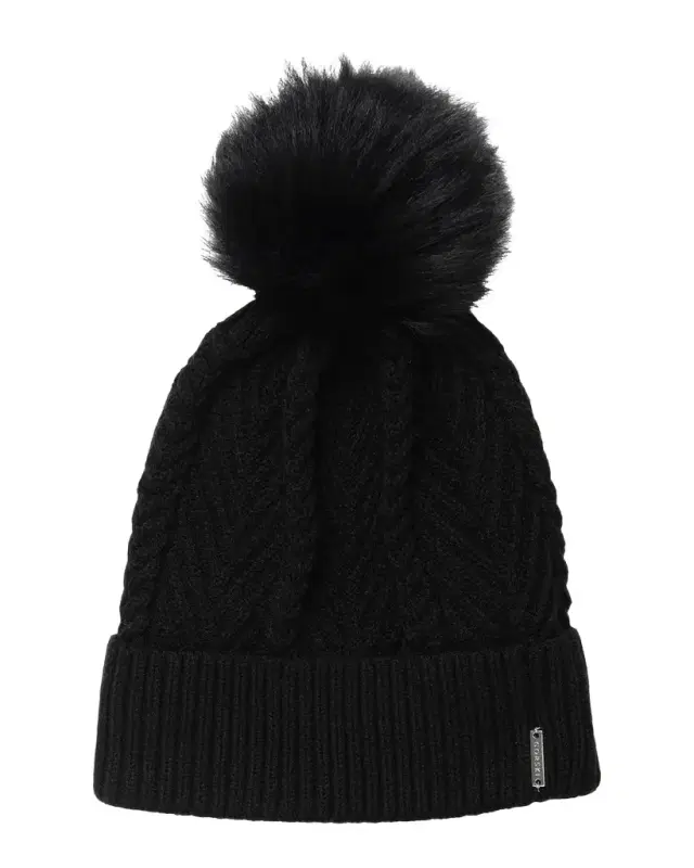 Gorski Knit Hat With Select Lamb Pom