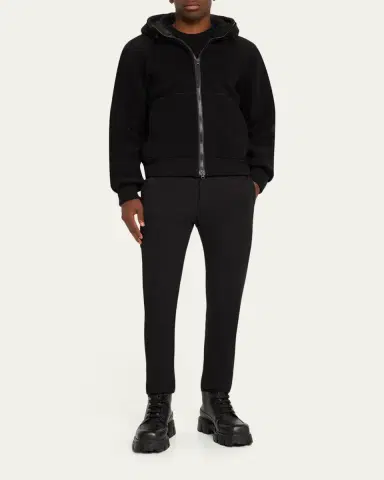 Canada Goose Men's Chilliwack Fleece Hooded Bomber Jacket | Thumbnail 2