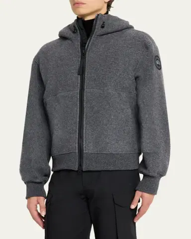 Canada Goose Men's Chilliwack Fleece Hooded Bomber Jacket | Thumbnail 8