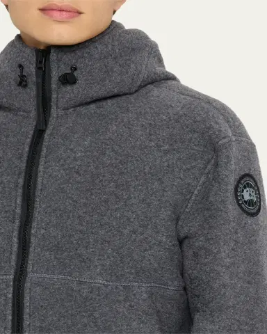 Canada Goose Men's Chilliwack Fleece Hooded Bomber Jacket | Thumbnail 9