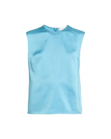 Stella McCartney Satin Sleeveless Top | Thumbnail 1 Stella McCartney Satin Sleeveless Top | Thumbnail 1