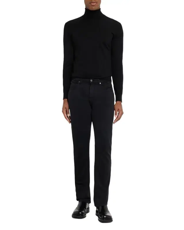 Men's The Straight Black Denim Jeans