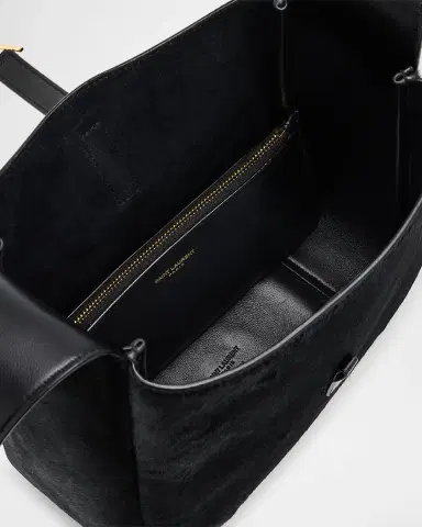 Saint Laurent Le 5 A 7 Small Shoulder Bag in Trimmed Calf Hair | Thumbnail 4 Saint Laurent Le 5 A 7 Small Shoulder Bag in Trimmed Calf Hair | Thumbnail 4