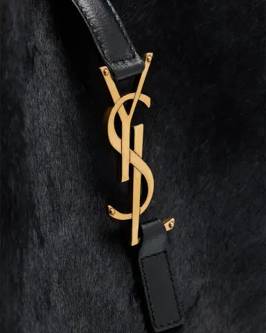 Saint Laurent Le 5 A 7 Small Shoulder Bag in Trimmed Calf Hair | Thumbnail 6 Saint Laurent Le 5 A 7 Small Shoulder Bag in Trimmed Calf Hair | Thumbnail 6