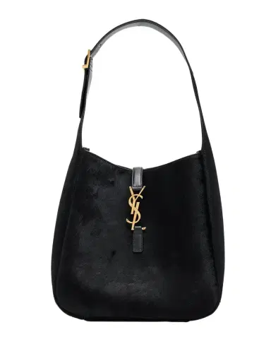 Saint Laurent Le 5 A 7 Small Shoulder Bag in Trimmed Calf Hair | Thumbnail 1 Saint Laurent Le 5 A 7 Small Shoulder Bag in Trimmed Calf Hair | Thumbnail 1