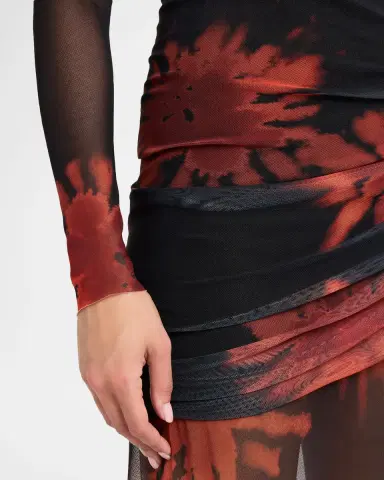 JBQ Serene Floral Mesh Maxi Dress | Thumbnail 4 JBQ Serene Floral Mesh Maxi Dress | Thumbnail 4